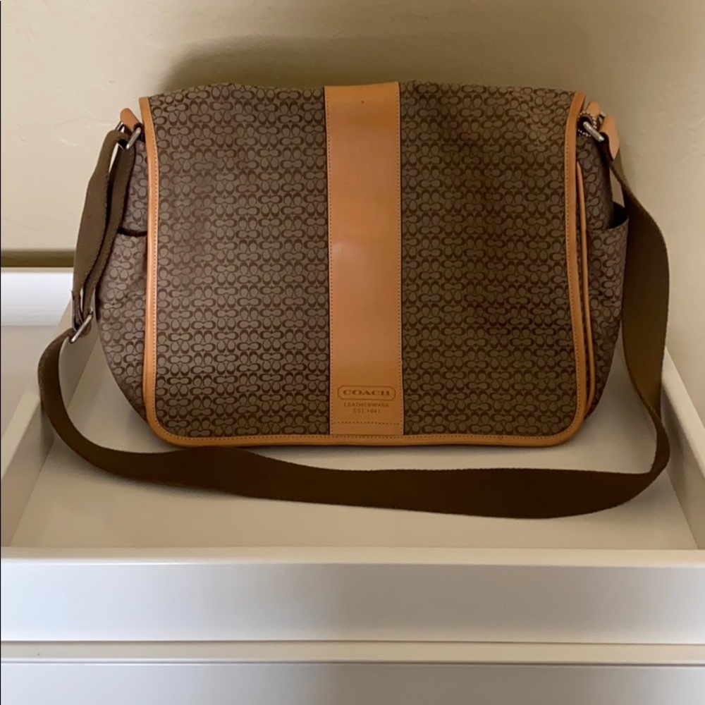 Coach laptop bag